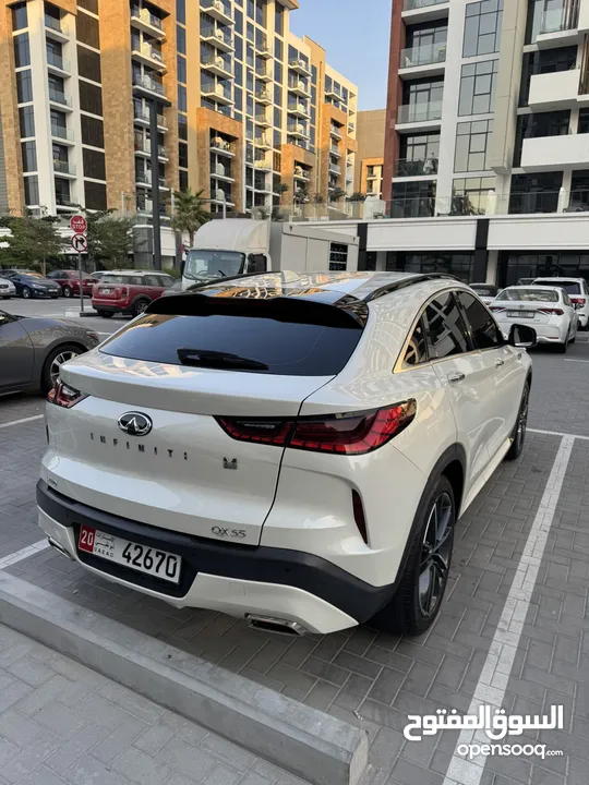 Infiniti qx55 2023 خليجي صبغ وكالة