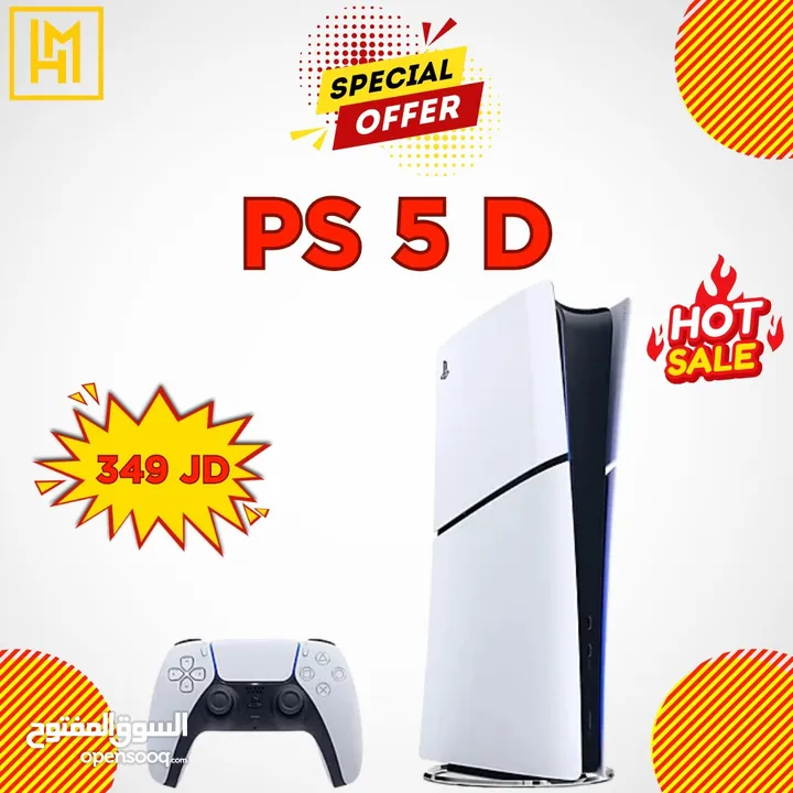 بلايستيشن 5 جديد مكفول PS5 بافضل الاسعار