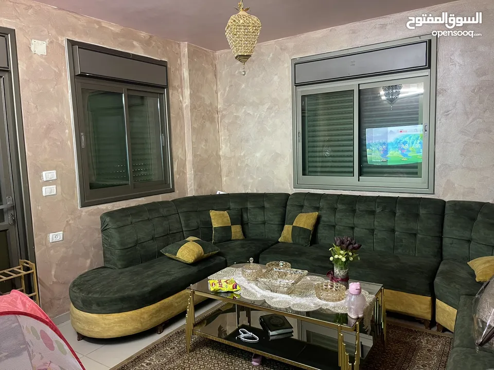 منزل للبيع مكون من 3 غرف نوم وصالون وسفرهه ومطبخ وبرندات عدد 2 وحمام عدد 2 الموقع الحاوز الاول