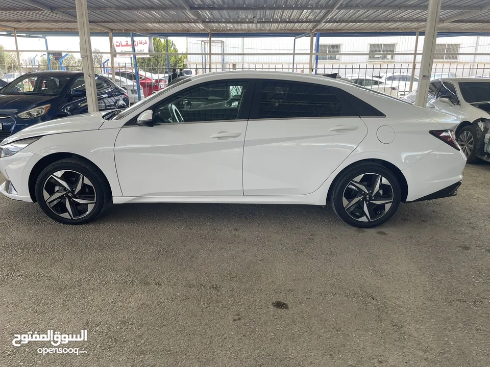 hyundai elantra 2021 hybrid limited هونداي النترا هايبرد حرة