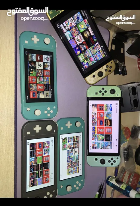 متخصصون بيع/تعديل الننتندو سويتش في الأردن Nintendo Switch modded + ألعاب مجانية