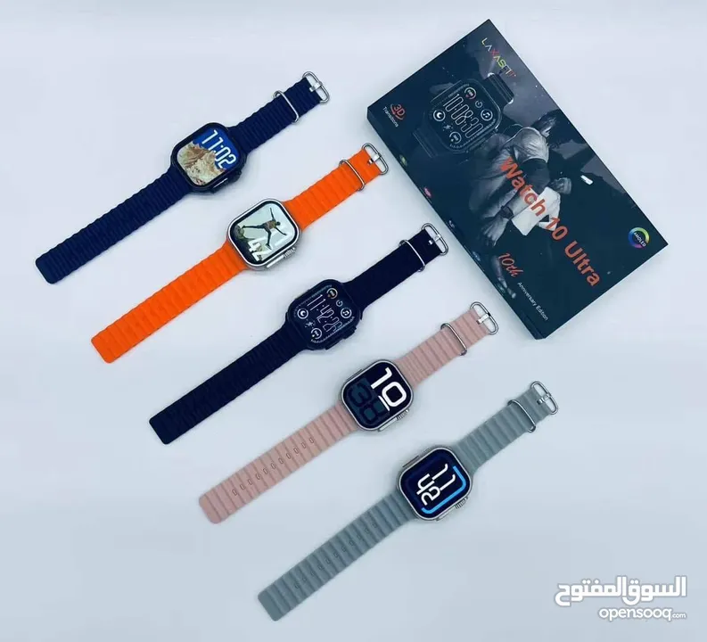 Watch X9 Ultra – أحدث إصدار تصميم فاخر – ألوان متعددة – جودة عالية تشبه الساعات الأصلية