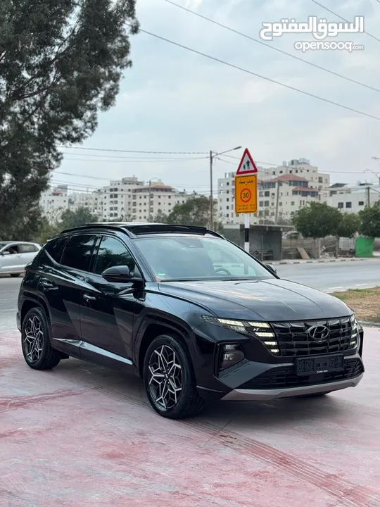 هونداي توسان بلغ ان 2022 n-line