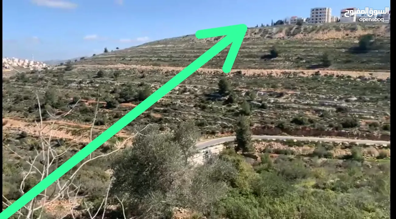 ابو قش ارض للبيع  930 متر اطلاله مميزه