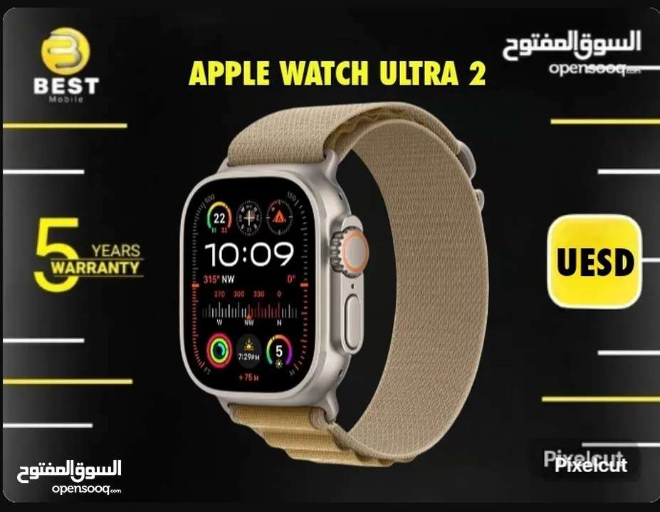 متوفره الأن مستخدم بحالة الجديد ابل وتش ألترا 2 // apple watch ultra 2 uesd