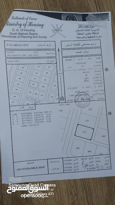 أرض سكنية للبيع في حي الباطن