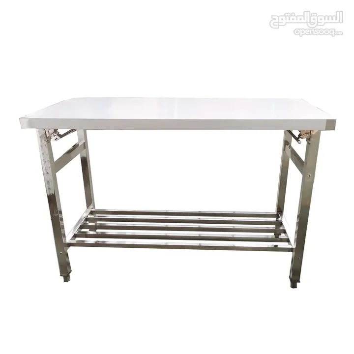 Stainless Steel Working table, Mobile Table  standard grade SS 304 material