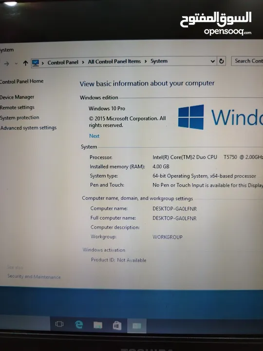 لابتوب توشيبا نظيف