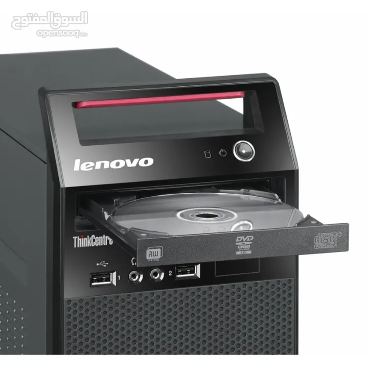 كمبيوتر LENOVO مع شاشة كبيرة