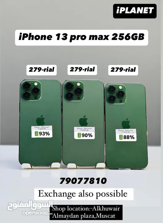 iPhone 13 Pro Max -256 GB - Good performance phone