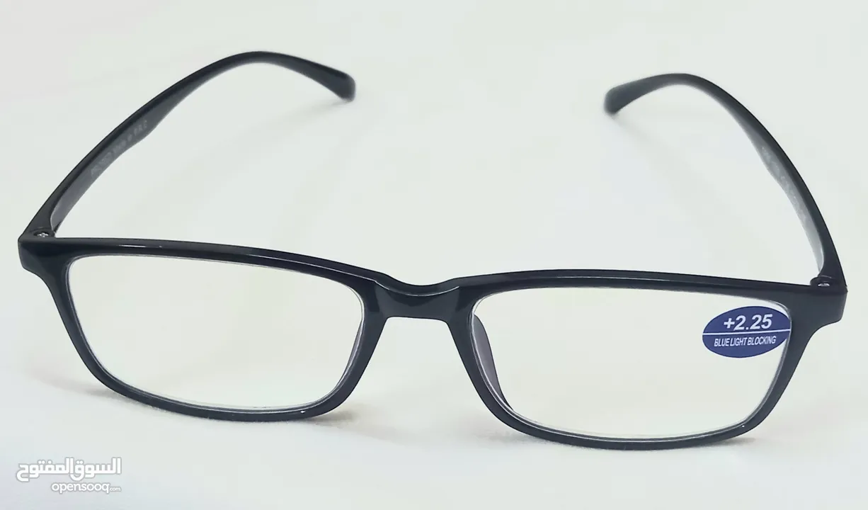 نظارات قراءة جاهزة مزودة بمادة Blue     نظارات قراءة جاهزة