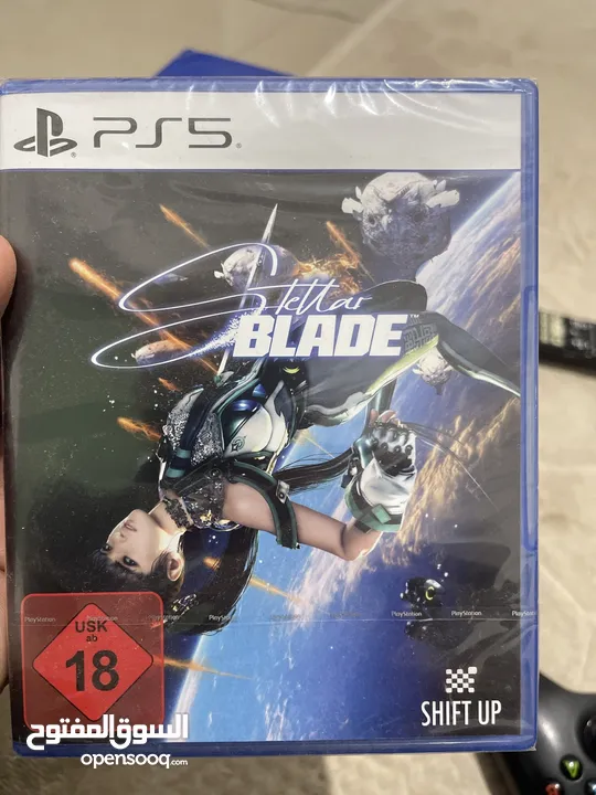 يد ps5 edge ولعبة ستيلر بليد جداد مسكرات