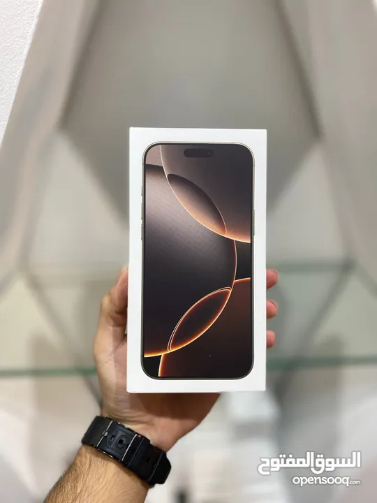 iPhone 16 pro max 256GB  256 GB    ‎‏NEW NO AVTIVE  ‎جديد بالكرتونة