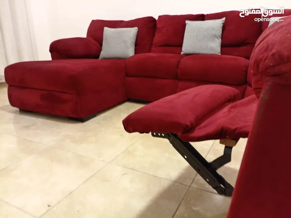 كورنر امريكي مستورد  ريكلاينر  حرف U فاااخر  جدا