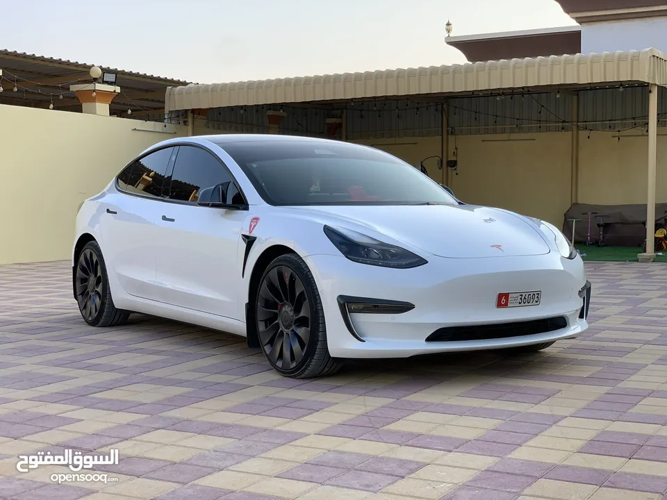 TESLA 3 performance 2021  Under warranty