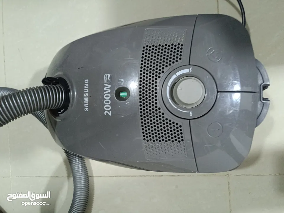 مكنسه كهرباء سامسونج 2000 وات شغاله 100% افحص قبل ما تشتري الله يبارك لصاحب النصيب