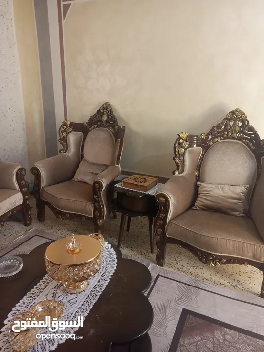 طقم كنب سبع مقاعد للبيع طقم كنب
