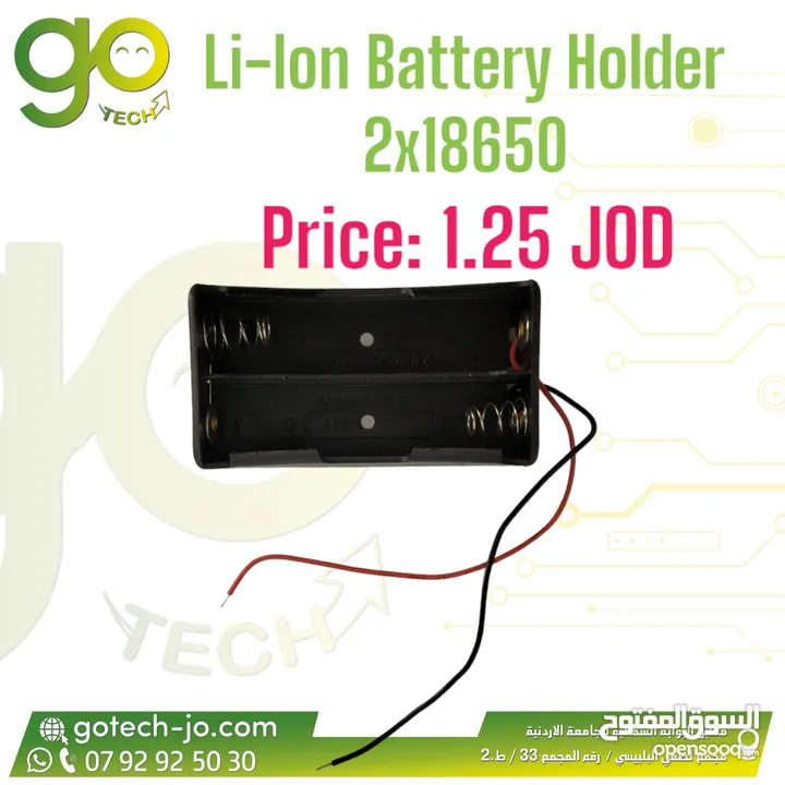 Li-Ion Batteries, Chargers and Holders