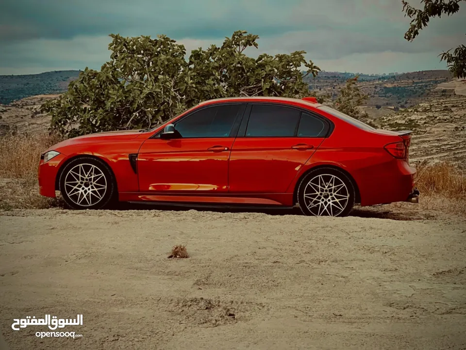 Bmw f30 320i  2013 kitm3 بي ام 320i عليها كت ام 3  2013