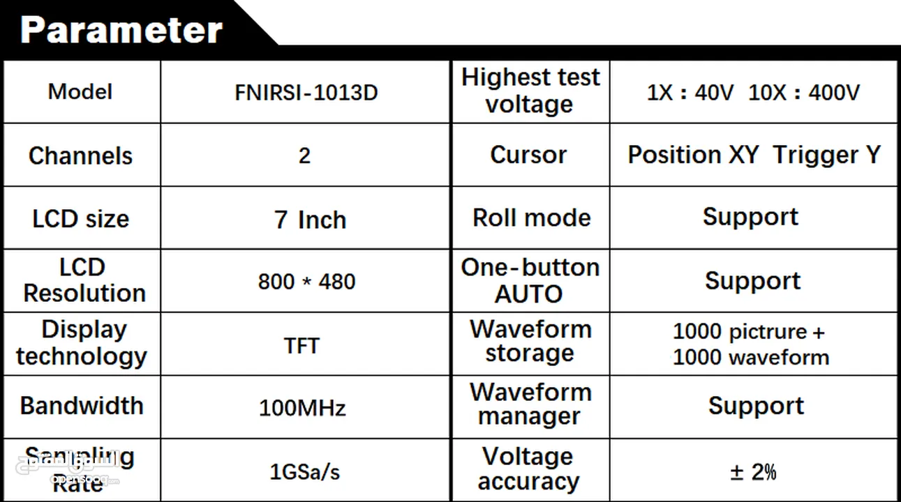 FNIRSI Tablet Oscilloscope