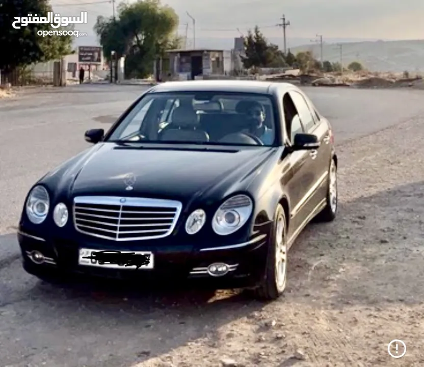 سيارة مرسيدس  E200افنجارد بانوراما موديل 2007 للبيع