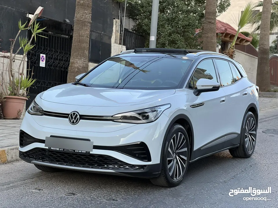 ‎‏VOLKSWAGEN  ID.4 X PRO  موديل 2022 فحص كامل بانوراما متحركة فُل اوبشن بحالة الوكالة للبيع