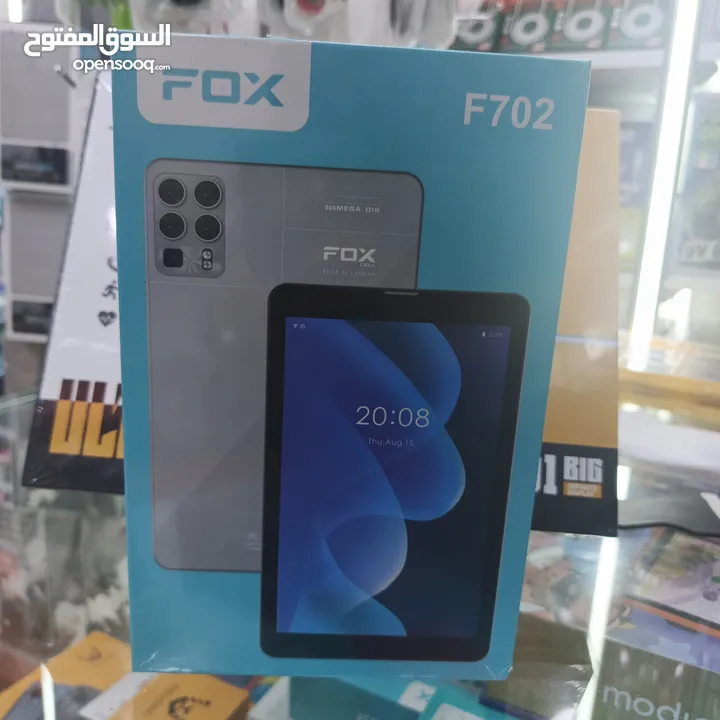 تابلت جديد 256g 16ram Fox F702  كفاله سنه كامله