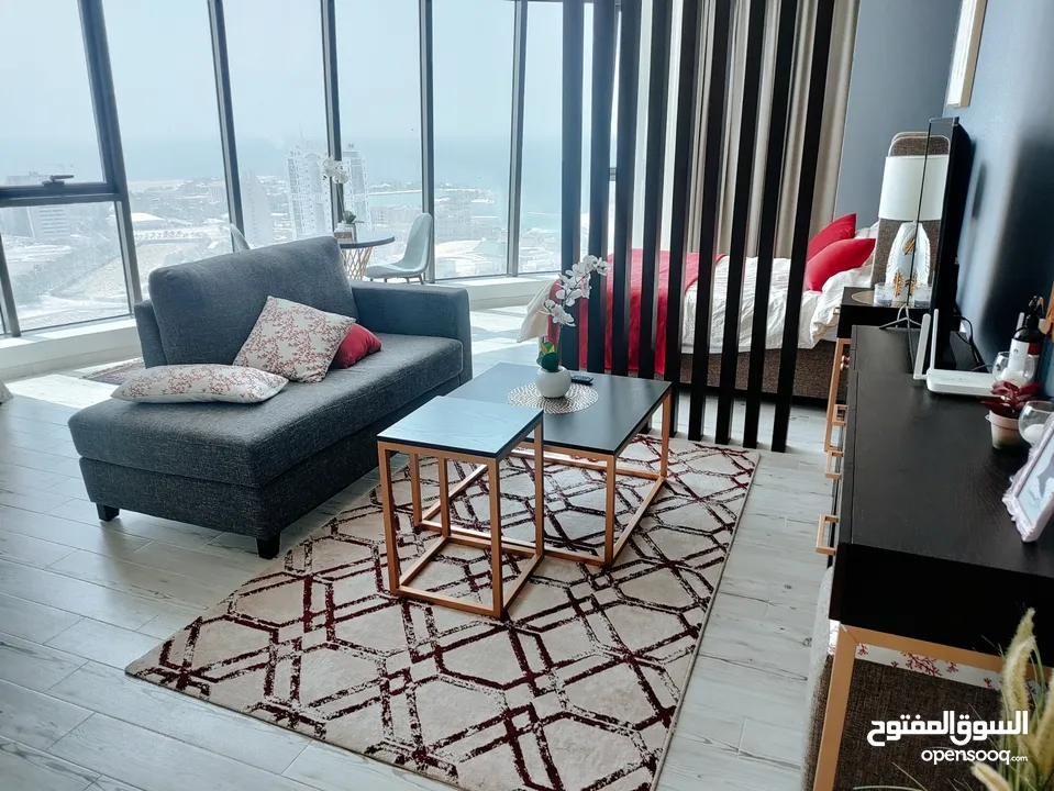 Luxurious fully furnished studio in Seef BD 360 with EWA