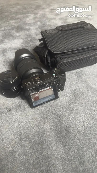 Camera Sony...a6500 ..lens  FE 3.5-5.6/28-70 3.5-5.6/16-50