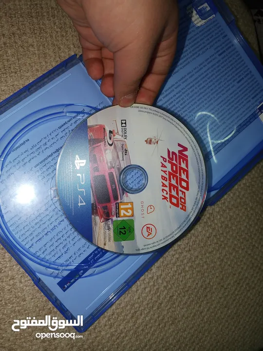 قرص العاب سيارات need for speed البلايستيشن 4