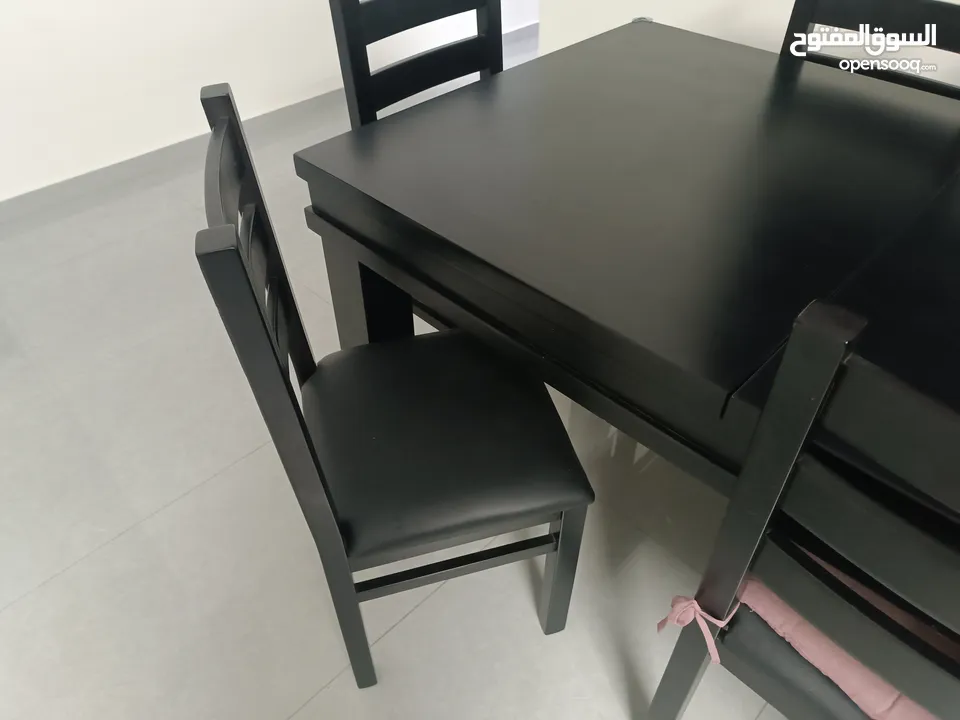 طاولة سفرة خشب زان