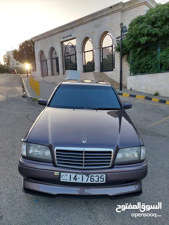 مرسيدس بنز C200موديل 1996 محدثه 2000