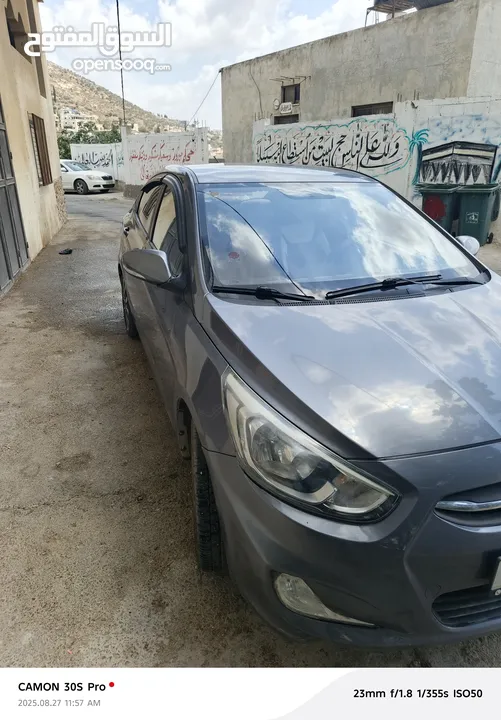 هونداي اكسنت خليجي 2016 سنة التسيير 2019
