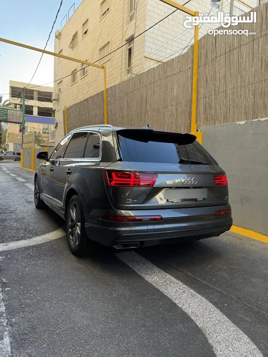 جيب audi Q7 Sline ترخيص 2017