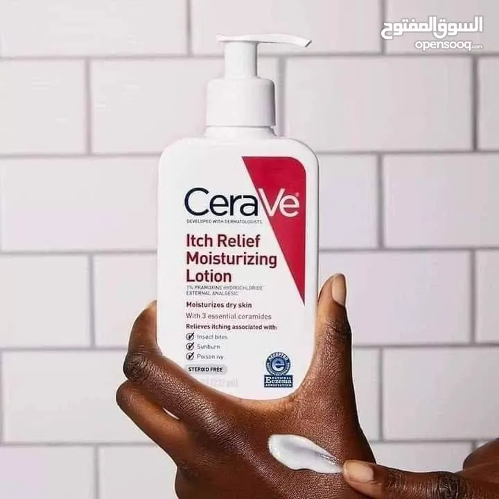 CeraVe ltch Relief Moisturizing lotion الامريكي  لوشن سيرافي لعلاج الأكزيما والتحس