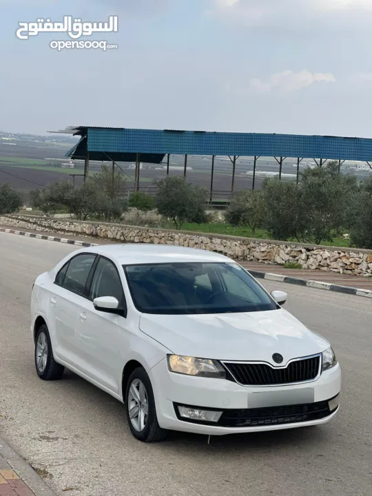 سكودا رابيد 2017 ماطور 1600 تيربو