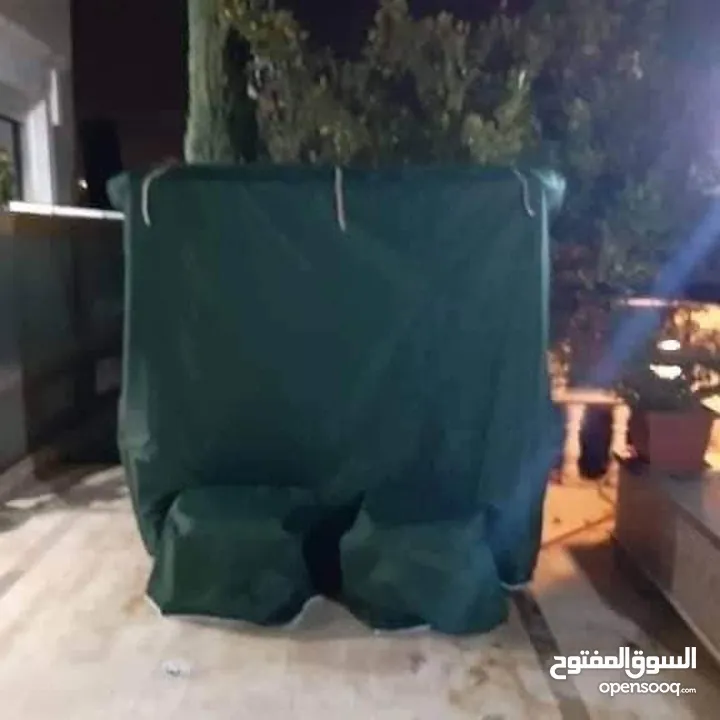 تفصيل اغطية و كفرات لاطقم الرتان والمراجيح الايطالي و عش البلبل والاثاث الخارجي من الشتاء والمطر