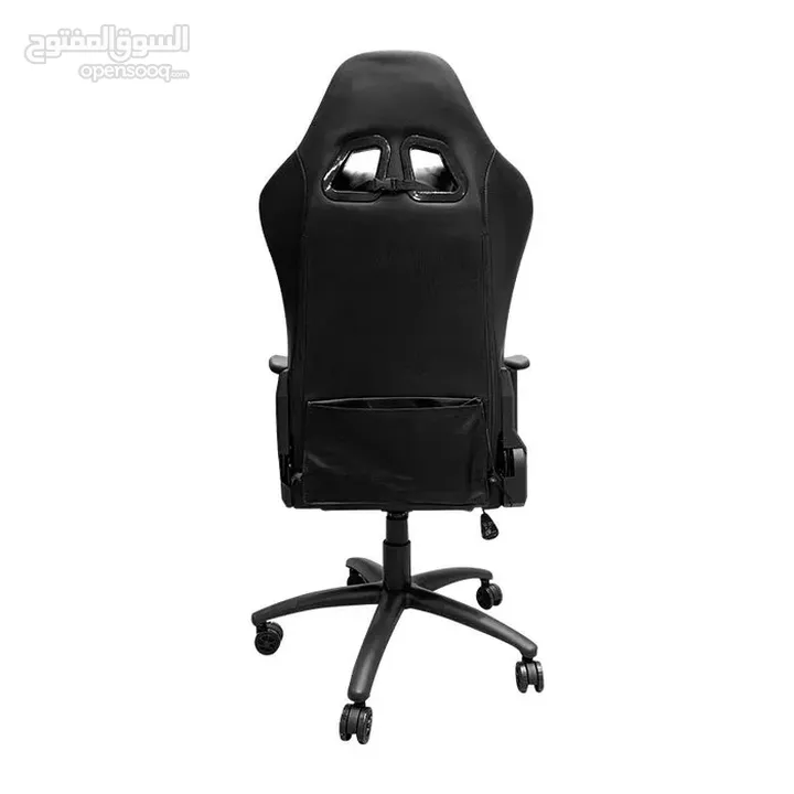كرسي جيمنغ مريح لساعات اللعب الطويلة لون اسود  Dragon War Gaming Chair GC-003 السعر شامل التوصيل