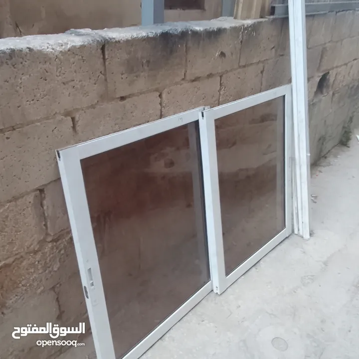 شباك ألمنيوم تفصيل مقاس 100/150
