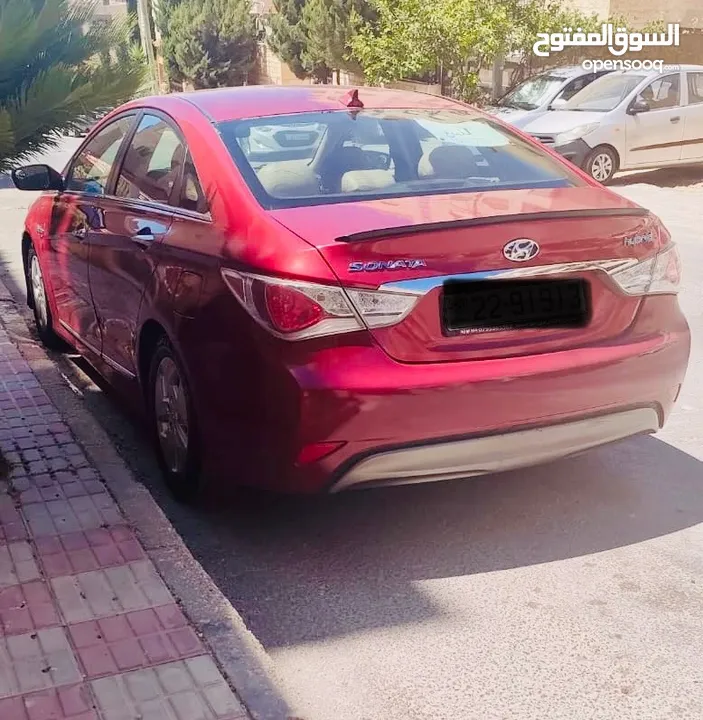 هونداي سوناتا 2012 هايبرد بحاله جيده جدا للبيع من المالك