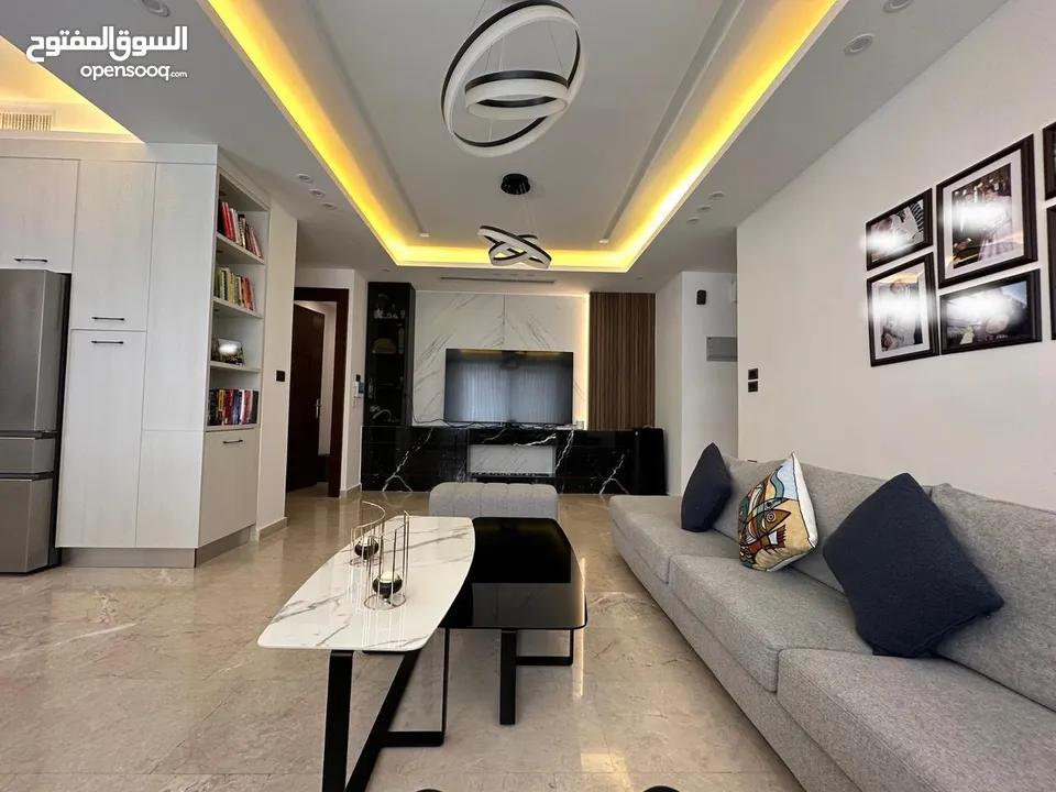 شقة مفروشة للبيع بين الدوار الرابع و الخامس - ref: 14600