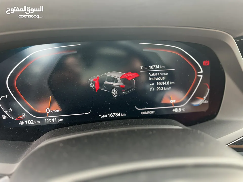 بي ام دبليو X5 لون اسود موديل 2022 Mكيت فل كامل فحص كامل وارد وكاله عمان