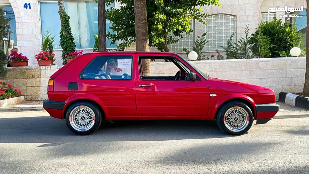 Vw golk mk2 كوبيه موديل 1988