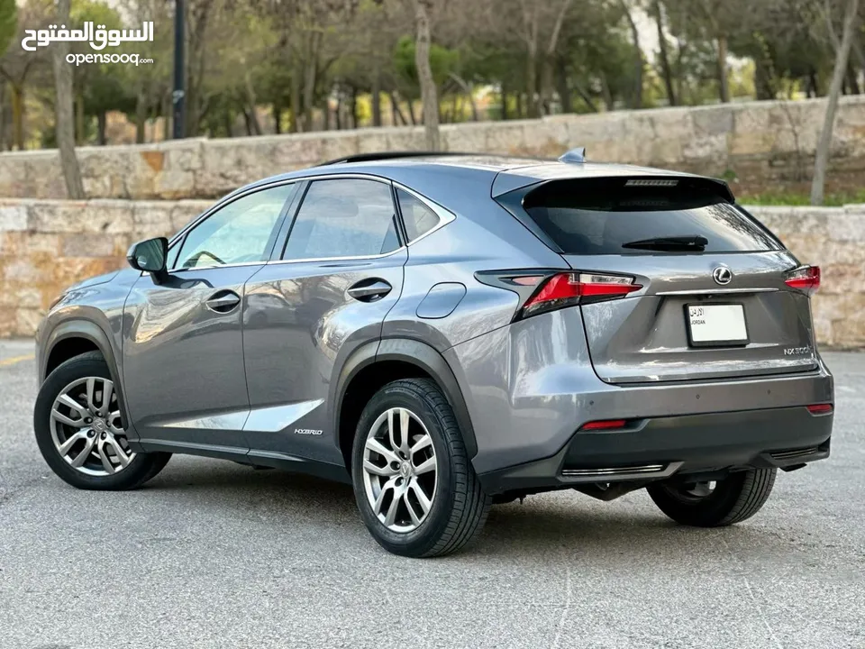 Lexus NX300H موديل 2015 فحص كامل كلين تايتل كاملة الاضافات بحالة ممتازة جدا