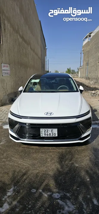 هونداي سوناتا 2024   HYUNDAI Sonata 2024  مرقم اربيل الدولي    خليجي  زيرو  19000km