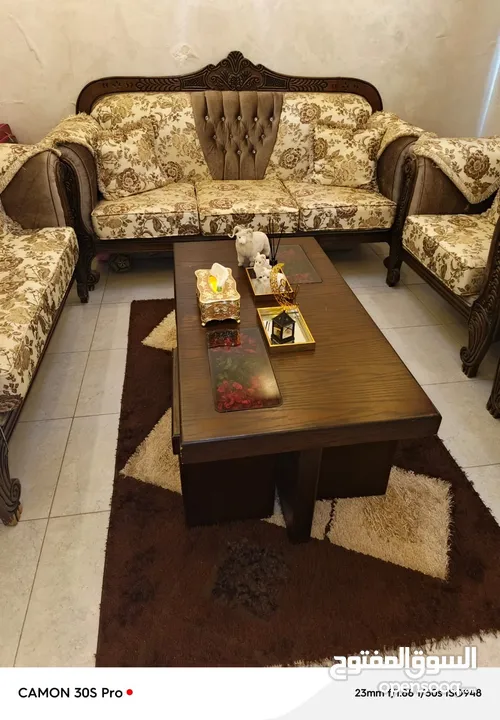 طقم كنب غرفة ضيوف