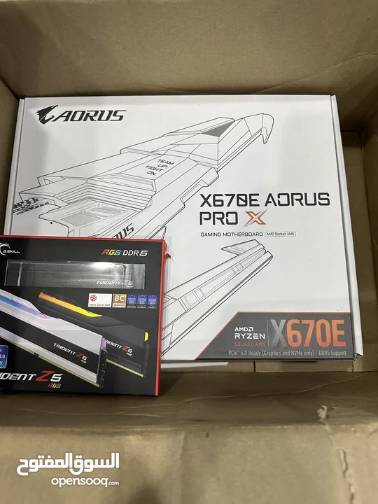 X670 Aorus Pro X & 64GB DDR5