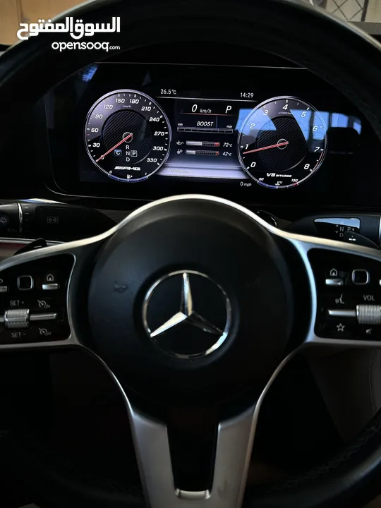 مارسيدس E-Class E300 2019 نيلي داخل جلد اوف وايت