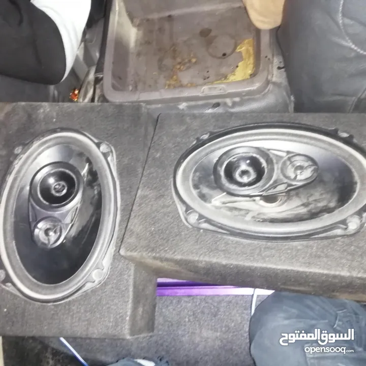 سستم كامل  جهاز منضم بوشمان 1900 وصب JBL وسماعتين بيضاويات جرب قبل ما تدفع