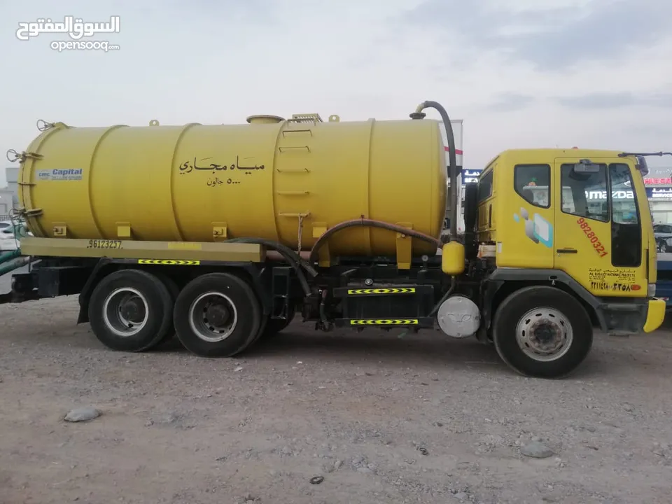 شفط مياه مجاري الصرف الصحي Sewerage water tanker septic tank